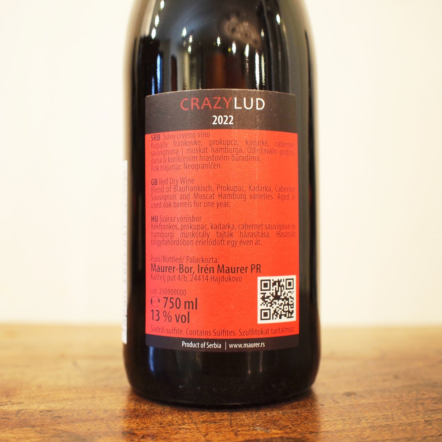 クレイジールッド レッド 2022 / マウアー・オスカル