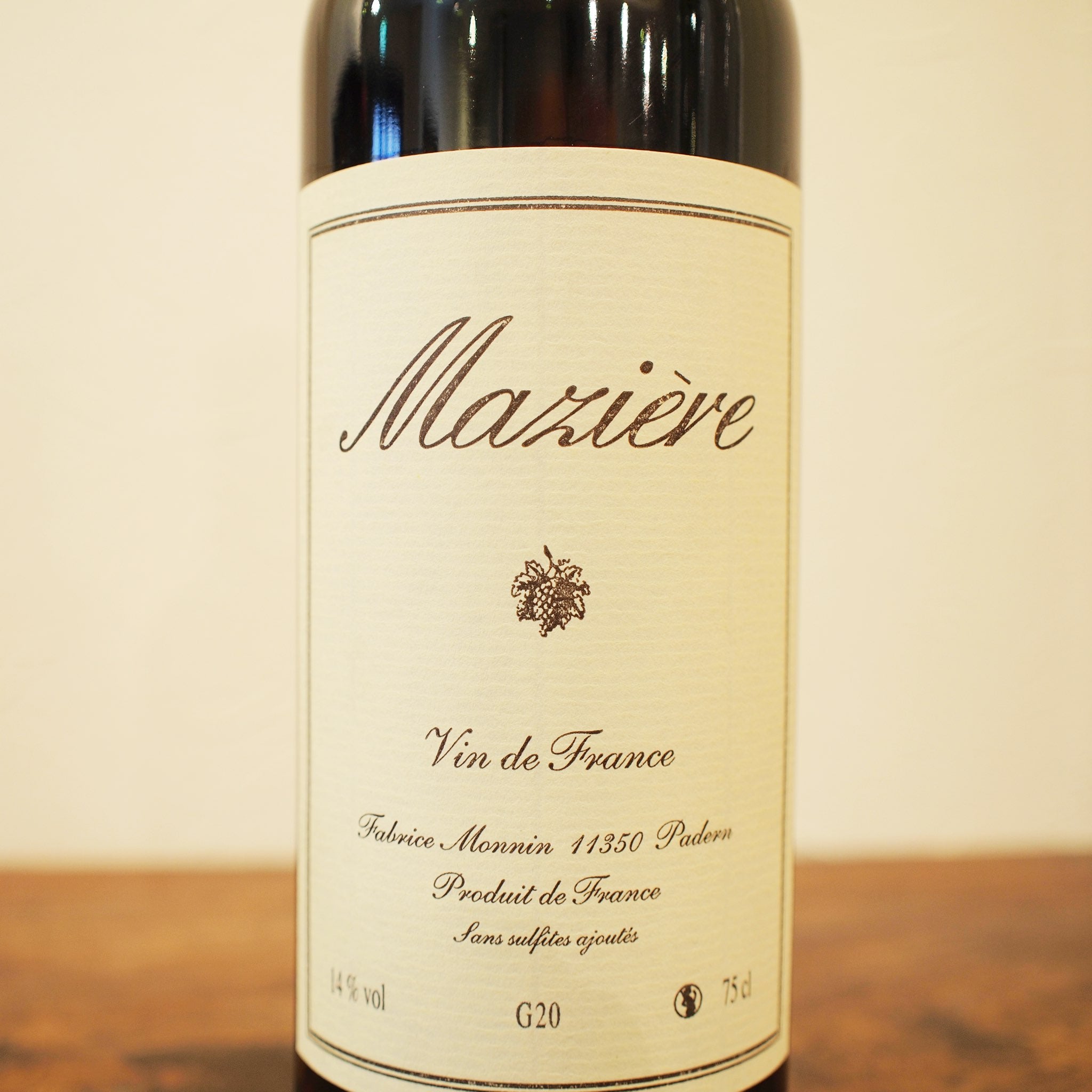 G20 2020 / マズィエール（ファブリス・モナン） – wineshop recork