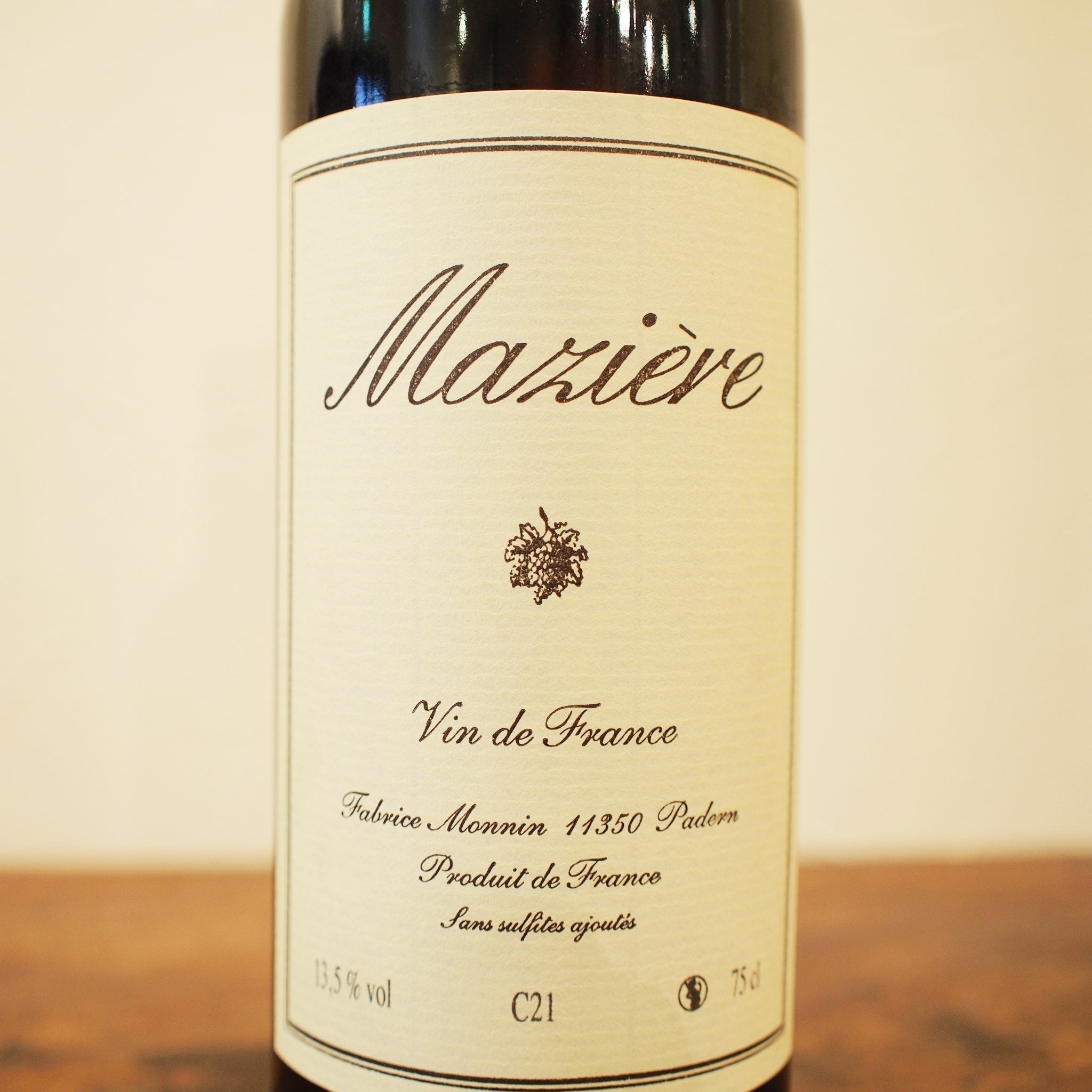 C21 2021 / マズィエール（ファブリス・モナン） – wineshop recork