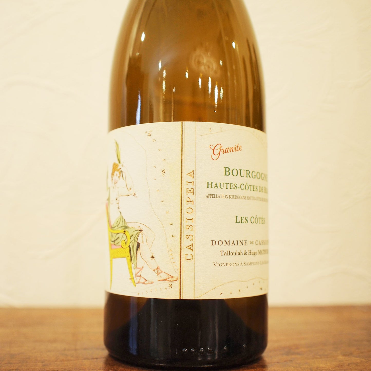 オート・コート・ド・ボーヌ・ブラン レ・コテ・グラニト 2023 / ドメーヌ・ド・カシオペ